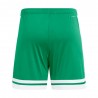 ADIDAS Pantaloncini Calcio Squadra 25 Verde Bianco Uomo