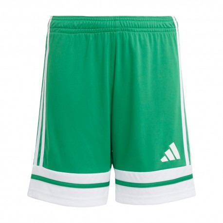 ADIDAS Pantaloncini Calcio Squadra 25 Verde Bianco Bambino