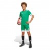 ADIDAS Pantaloncini Calcio Squadra 25 Verde Bianco Bambino