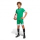 ADIDAS Pantaloncini Calcio Squadra 25 Verde Bianco Bambino