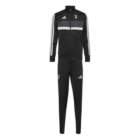 ADIDAS Tuta Calcio Juve Poly Dna Nero Bianco Bambino