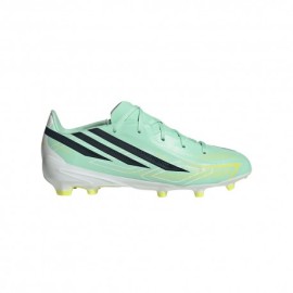 ADIDAS F50 Hyperfast League Fg Menta Nero - Scarpe Da Calcio Bambino
