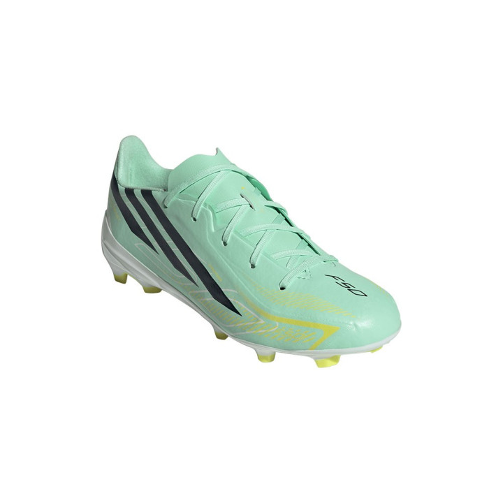 ADIDAS F50 Hyperfast League Fg Menta Nero - Scarpe Da Calcio Bambino