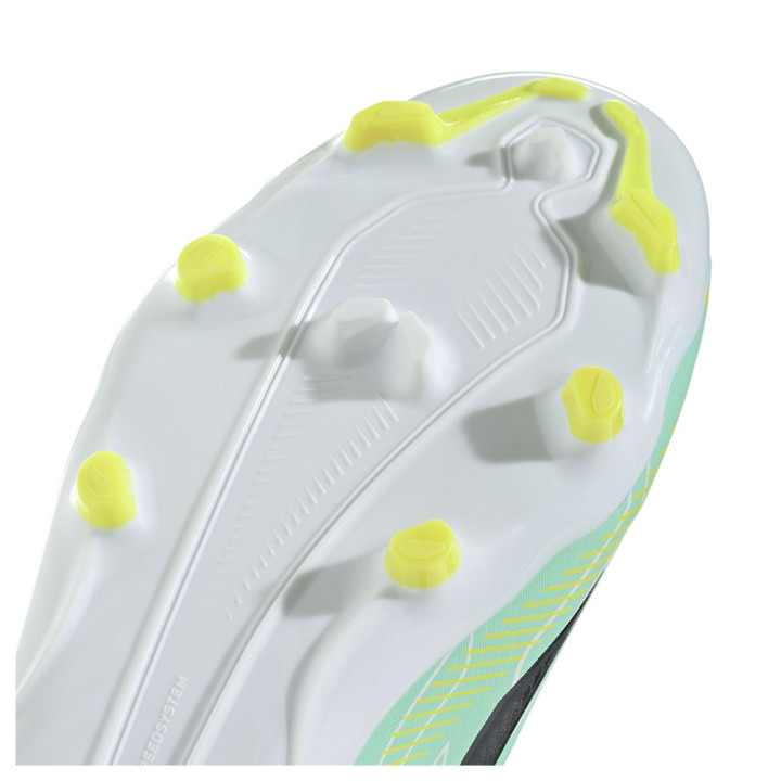 ADIDAS F50 Hyperfast League Fg Menta Nero - Scarpe Da Calcio Bambino