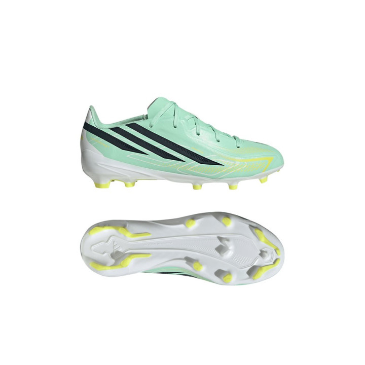ADIDAS F50 Hyperfast League Fg Menta Nero - Scarpe Da Calcio Bambino