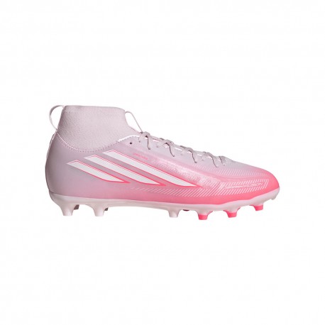 ADIDAS F50 League Fg Ag Rosa Bianco - Scarpe Da Calcio Bambino