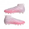 ADIDAS F50 League Fg Ag Rosa Bianco - Scarpe Da Calcio Bambino