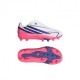 ADIDAS F50 Hyper Club Vel Fg Mg Bianco Viola - Scarpe Da Calcio Bambino