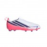 ADIDAS F50 Hyperfast League Ll Fg Bianco Viola - Scarpe Da Calcio Bambino