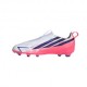 ADIDAS F50 Hyperfast League Ll Fg Bianco Viola - Scarpe Da Calcio Bambino