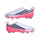 ADIDAS F50 Hyperfast League Ll Fg Bianco Viola - Scarpe Da Calcio Bambino