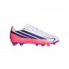 ADIDAS F50 Hyperfast Club Fg Mg Bianco Viola - Scarpe Da Calcio Bambino