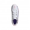 ADIDAS F50 Hyperfast Club Fg Mg Bianco Viola - Scarpe Da Calcio Bambino