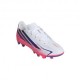ADIDAS F50 Hyperfast Club Fg Mg Bianco Viola - Scarpe Da Calcio Bambino