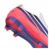 ADIDAS F50 Hyperfast Club Fg Mg Bianco Viola - Scarpe Da Calcio Bambino