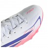 ADIDAS F50 Hyperfast Club Fg Mg Bianco Viola - Scarpe Da Calcio Bambino