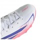 ADIDAS F50 Hyperfast Club Fg Mg Bianco Viola - Scarpe Da Calcio Bambino