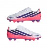 ADIDAS F50 Hyperfast Club Fg Mg Bianco Viola - Scarpe Da Calcio Bambino