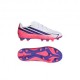 ADIDAS F50 Hyperfast Club Fg Mg Bianco Viola - Scarpe Da Calcio Bambino
