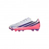 ADIDAS F50 Hyperfast Club Fg Mg Bianco Viola - Scarpe Da Calcio Bambino