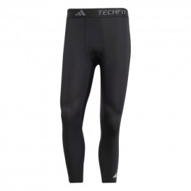 ADIDAS Calzamaglia Techfit Nero Bianco Uomo