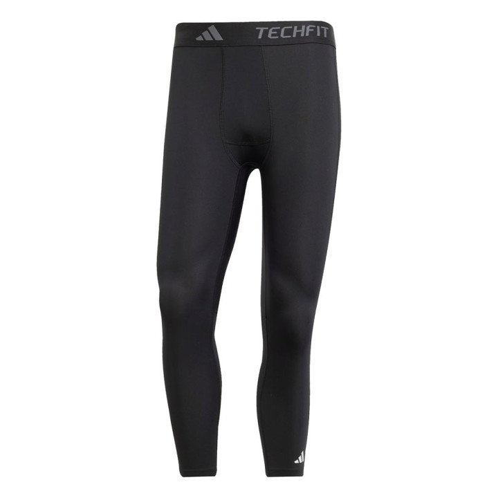 ADIDAS Calzamaglia Techfit Nero Bianco Uomo