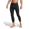 ADIDAS Calzamaglia Techfit Nero Bianco Uomo