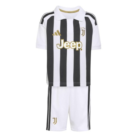 ADIDAS Completo Calcio Neonato Juve Home 26 27 Bianco Nero Bambino