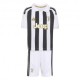 ADIDAS Completo Calcio Neonato Juve Home 26 27 Bianco Nero Bambino