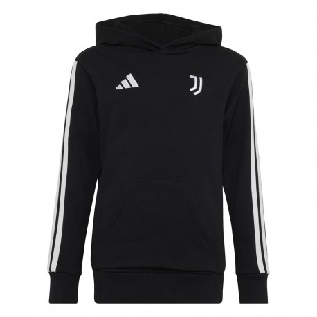 ADIDAS Felpa Calcio Juve Dna Nero Bianco Bambino