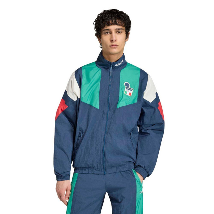 ADIDAS Giacca Italia Figc Eqt Navy Uomo
