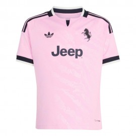 ADIDAS Originals Maglia Calcio Juve Away 26 27 Rosa Nero Bambino