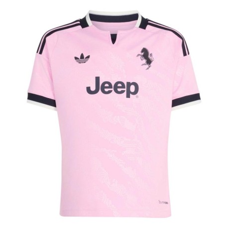 ADIDAS Originals Maglia Calcio Juve Away 26 27 Rosa Nero Bambino