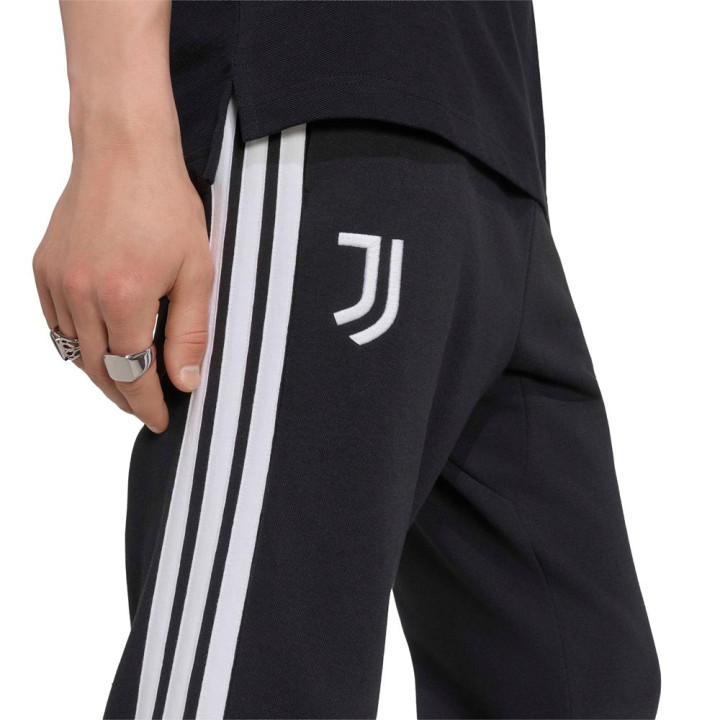 ADIDAS Pantaloni Allenamento Calcio Juve Dna Nero Bianco Uomo
