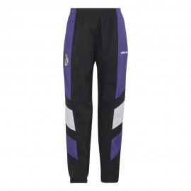 ADIDAS Originals Pantaloni Allenamento Calcio Real Madrid Nero Viola Uomo