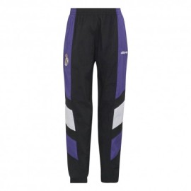 ADIDAS Originals Pantaloni Allenamento Calcio Real Madrid Nero Viola Uomo