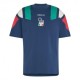 ADIDAS Originals T-Shirt Calcio Italia Figc Eqt Navy Uomo