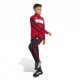 ADIDAS Tuta Calcio Mufc United Dna Rosso Nero Bambino