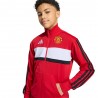 ADIDAS Tuta Calcio Mufc United Dna Rosso Nero Bambino