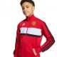 ADIDAS Tuta Calcio Mufc United Dna Rosso Nero Bambino