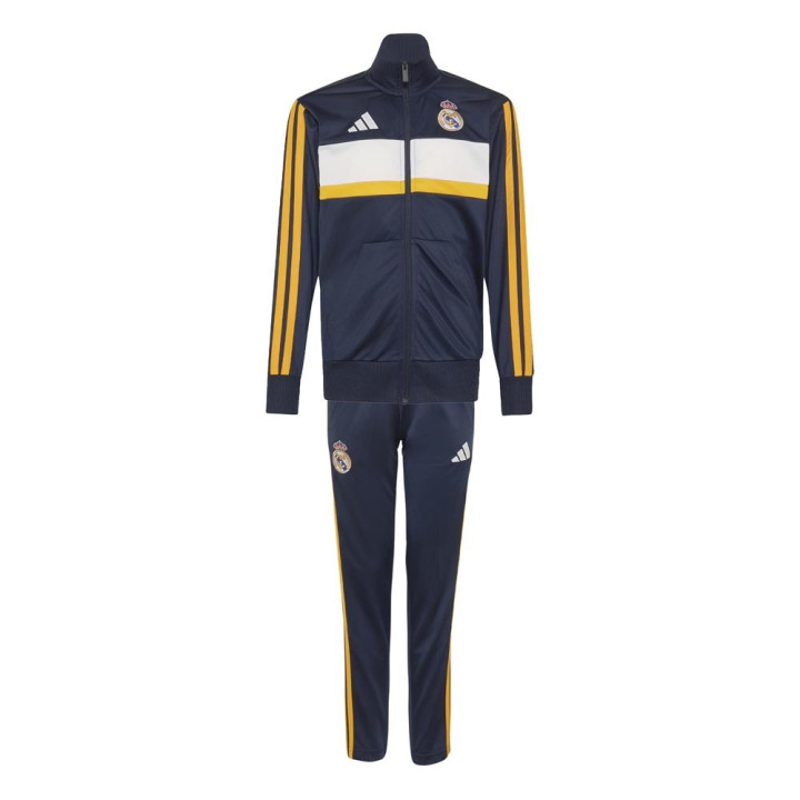 ADIDAS Tuta Calcio Real Madrid Dna Blu Giallo Bambino