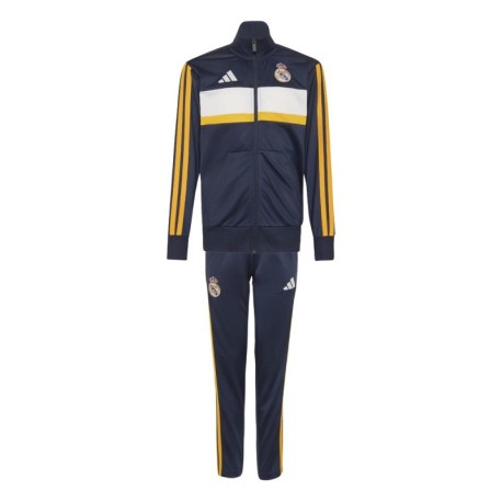 ADIDAS Tuta Calcio Real Madrid Dna Blu Giallo Bambino