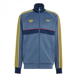 ADIDAS Originals Felpa Afc Full Zip Poly Avio Giallo Uomo