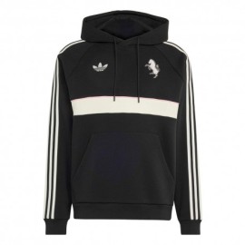 ADIDAS Originals Felpa Calcio Juve Nero Bianco Uomo