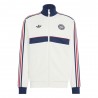 ADIDAS Originals Felpa Fc Bayern Full Zip Bianco Blu Uomo