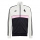 ADIDAS Originals Felpa Juve Full Zip Poly Panna Nero Uomo