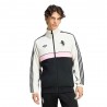 ADIDAS Originals Felpa Juve Full Zip Poly Panna Nero Uomo