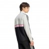 ADIDAS Originals Felpa Juve Full Zip Poly Panna Nero Uomo