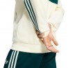 ADIDAS Originals Felpa Real Madrid Full Zip Poly Panna Verde Uomo