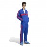 ADIDAS Originals Pantaloni Allenamento Calcio Manchester Poly Blu Rosso Uomo